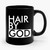 Hair By God Ceramic Mug