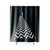 Wavy Road Design Shower Curtain
