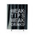 Weak Tips Weak Drinks Funny Bartending Bartender Shower Curtain