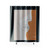 Abstract Face Line Shower Curtain