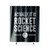 Actually It Is Rocket Science Funny Space Shower Curtain