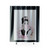 Audrey Hepburn Blowing Bubblegum Shower Curtain
