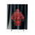 Baymax Deadpool Shower Curtain