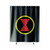 Black Widow Logo Shower Curtain