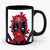 Deadpool Head Collage Ceramic Mug