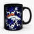 Denver Bronco Distressed Logo Ceramic Mug