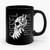 Diesel Power Stacked Skull Ceramic Mug