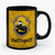 Harry Potter Hufflepuff Distressed Logo Ceramic Mug