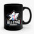 Nba All Star Game Logo Los Angles Ceramic Mug