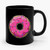 Pink Donut Care Ceramic Mug