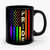 rainbow pride flag Ceramic Mug