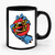 Santa Cruz Screaming Dot Sticker Ceramic Mug
