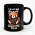 Shy Red Panda Selectively Social Ceramic Mug
