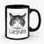Smoke Catnip Hail Lucipurr Ceramic Mug Smoke Catnip Hail Lucipurr Ceramic Mug