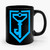 Ingress Resistance Symbol Ceramic Mug