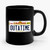 back to the future delorean license plate Ceramic Mug