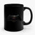 bat vs superman logo Ceramic Mug