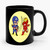 captain america civil war and iron man funny cartoon art Ceramic Mug