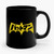 Japanese Batman Funny Logo Ceramic Mug