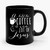 A Little Bit Of Coffee And A Whole Lot Of Jesus Ceramic Mug
