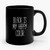 Black Is My Happy Color All Black Everything Black Lovers Ceramic Mug