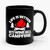 Camping Life Is Better WIth A Campfire and Wine Outdoors Mountains Ceramic Mug