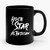 Esthetician Rock Star Esthetician Esthetics Birthday Present Funny Party Ceramic Mug