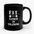 Father In Training Dad Dad In Training Fit Dad Workout Ceramic Mug