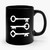 Key Skeleton Key Art Ceramic Mug