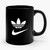 Nike Adidas Fan Made Logo Ceramic Mug