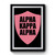 Alpha Kappa Alpha Crest Premium Poster