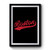 Boston City Script Premium Poster