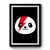 Bowie X Panda Mashup Premium Poster