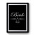 Bride Inspired Premium Poster