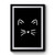 Cute Cat Whiskers Face Kitten Premium Poster