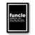 Funcle Definition Funny Premium Poster