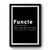 Funcle Funny Uncle Definition Premium Poster