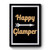 Happy Glamper Funny Camping Premium Poster