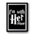 I'm With Her I'm With Hermoine Granger Harry Potter Witch Wizard Hillary Premium Poster