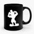 Mickey Silhouette Muscle Ceramic Mug