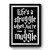 Life's A Struggle When You're A Muggle Harry Potter Premium Poster