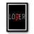 Lover Loser Funny Premium Poster