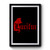 Lucifur Evil Cat Logo Premium Poster