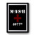 Mash 4077th Mash Army Premium Poster