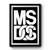 Ms Dos Retro Computer Logo 1 Premium Poster