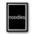 Noodles Premium Poster