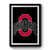 Ohio State Buckeyes Logo Premium Poster