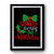 Sparkly Bows And Mistletoe Premium Poster