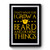 Thats What I Do I Grow A Beard And I Know Things Premium Poster