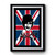 The Adicts Made In England British Flag Logo Premium Poster